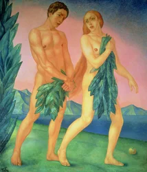 Die Vertreibung aus dem Paradies, 1911